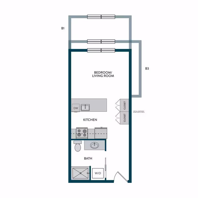 Studio C 449 floor plan
